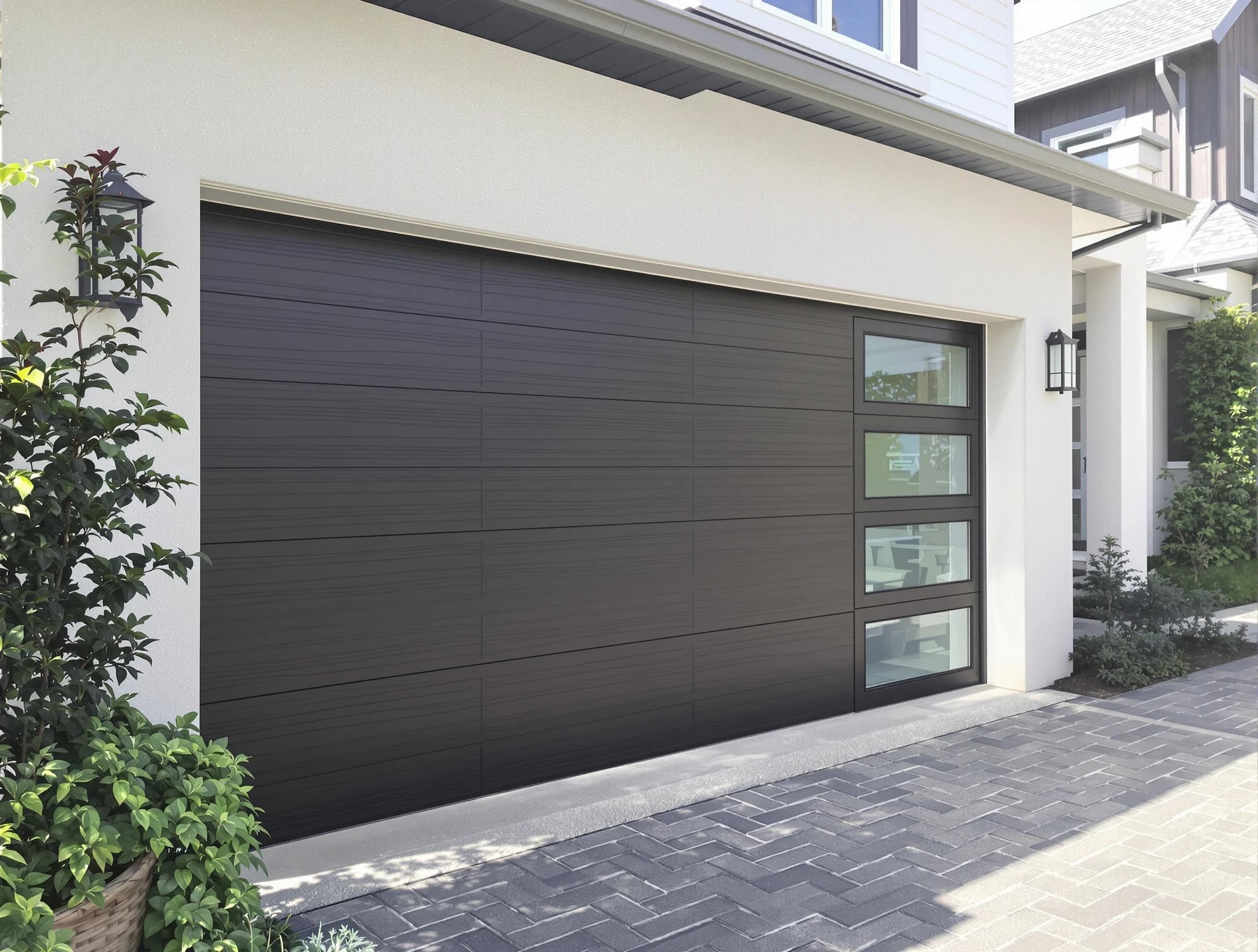 Custom garage door installation by Bradley Gardens Garage Door Repair in Bradley Gardens