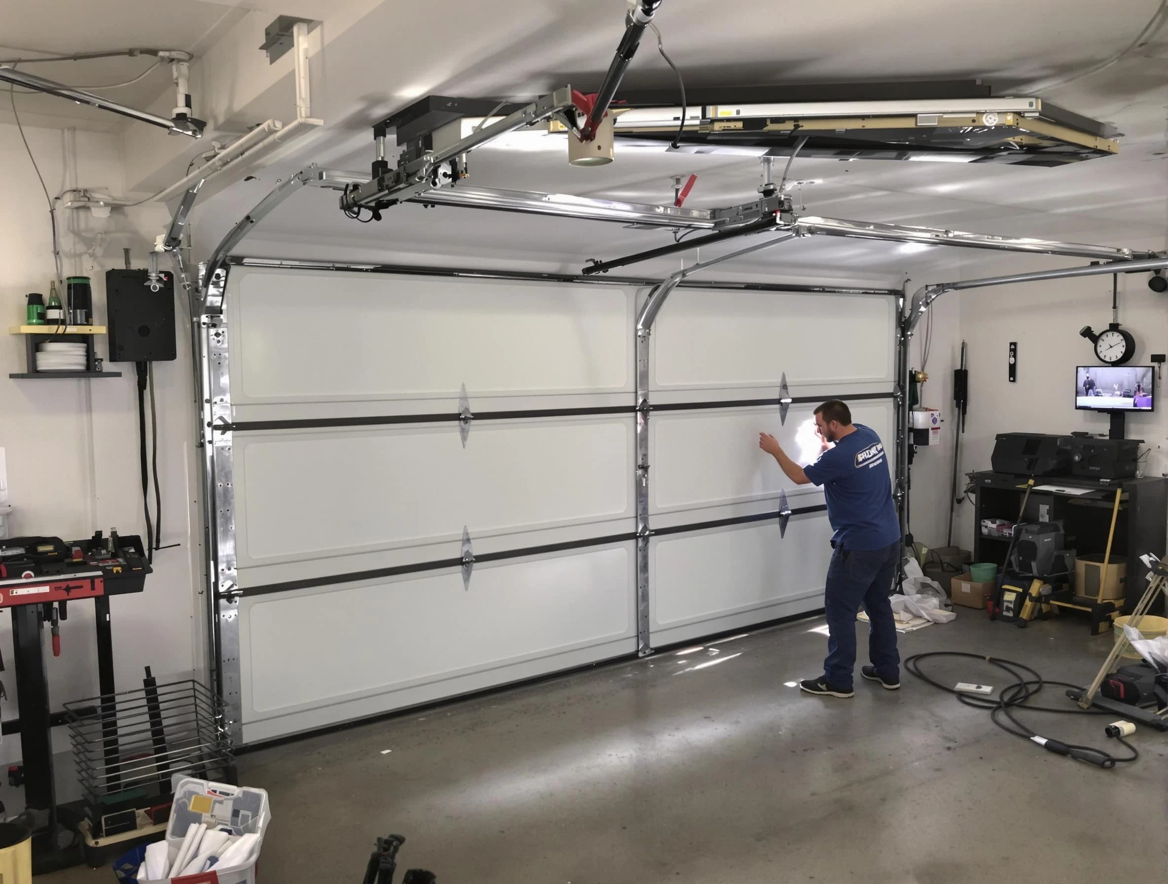 Professional garage door repair service by Bradley Gardens Garage Door Repair in Bradley Gardens