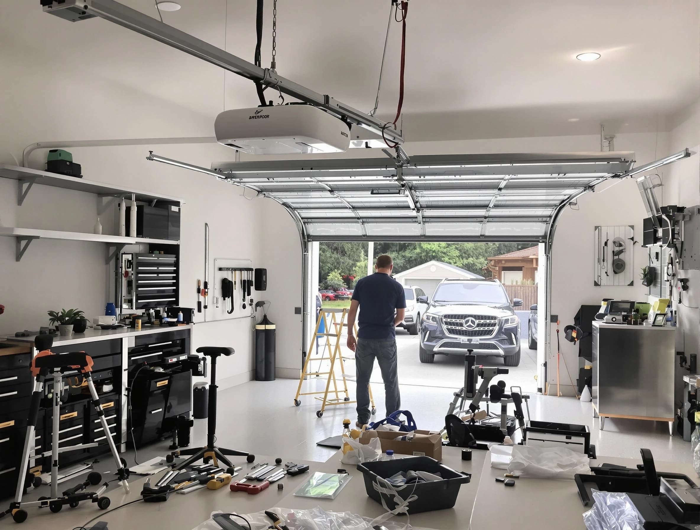 Garage door opener installation by Bradley Gardens Garage Door Repair in Bradley Gardens