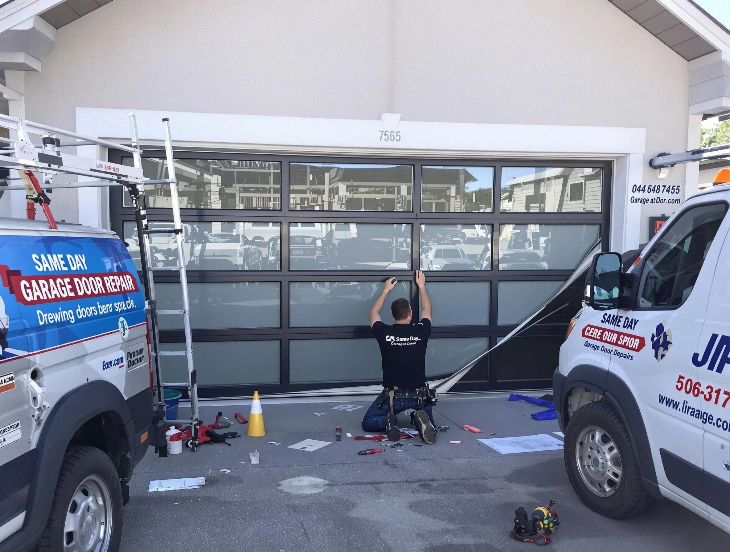 Bradley Gardens Garage Door Repair providing same-day garage door repair in Bradley Gardens