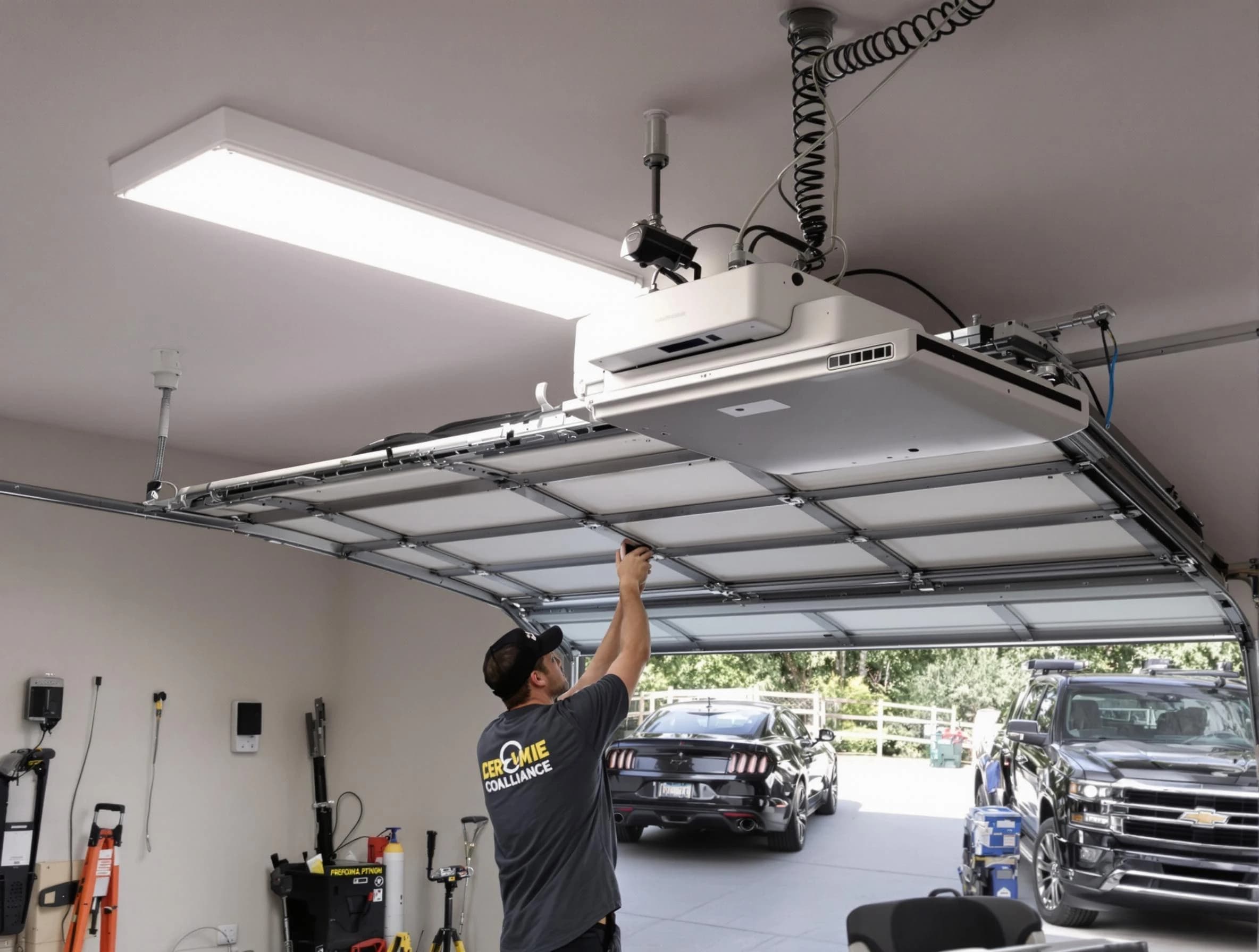 Garage Door Opener Installation in Bradley Gardens