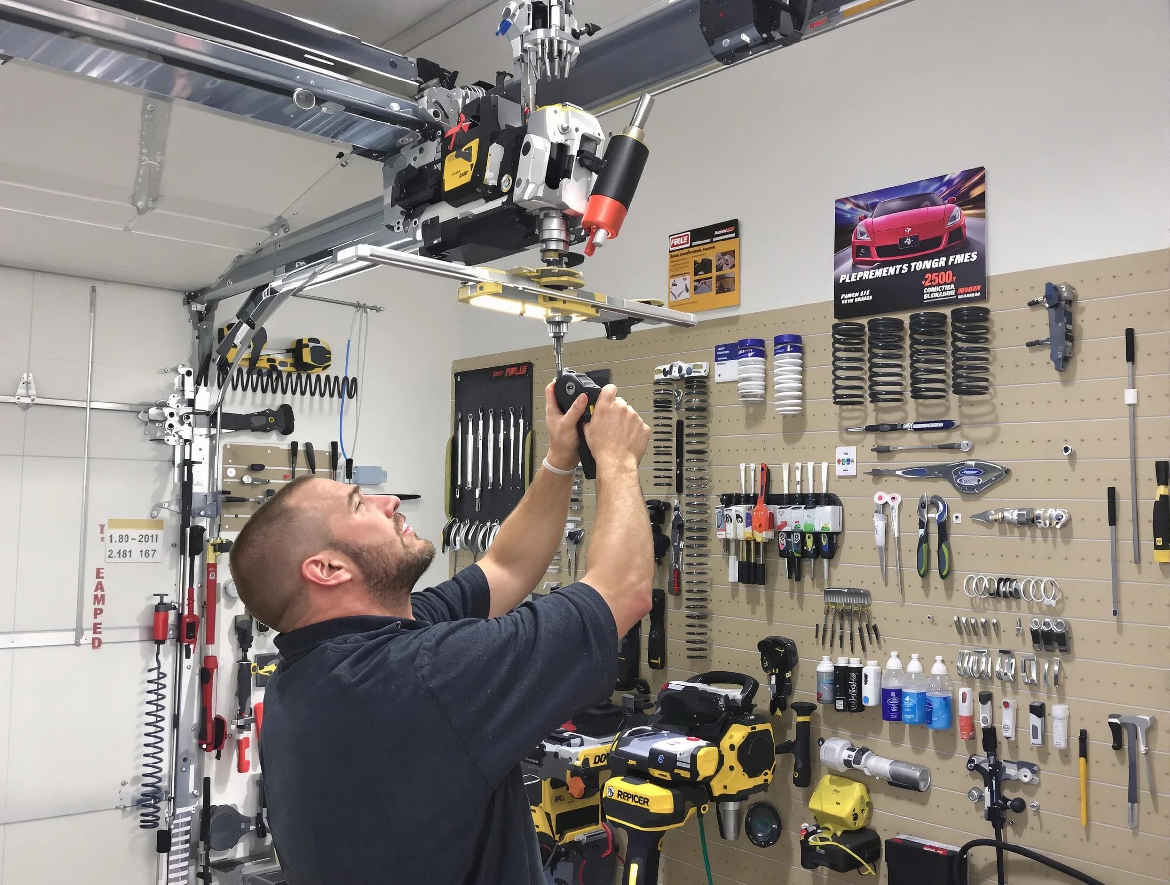 Garage Door Spring Repair in Bradley Gardens